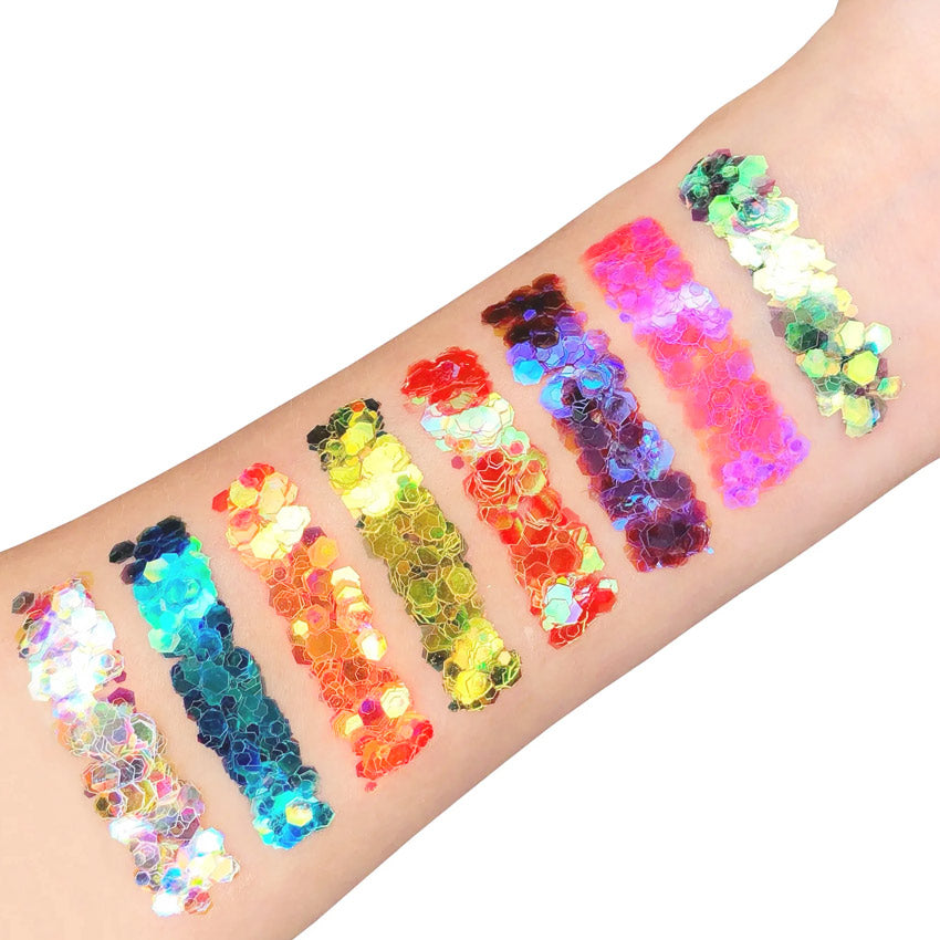 Gel hollografico glitter oro da 12 ml