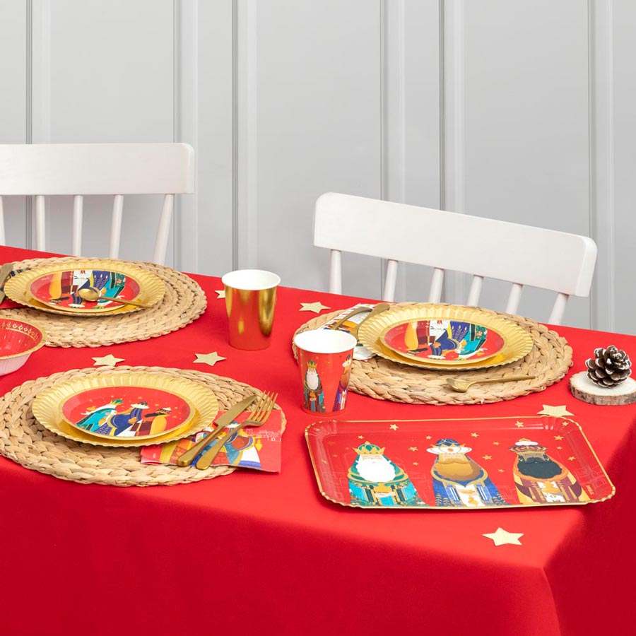 Kit de table de mésum Reyes Magos 12 personnes