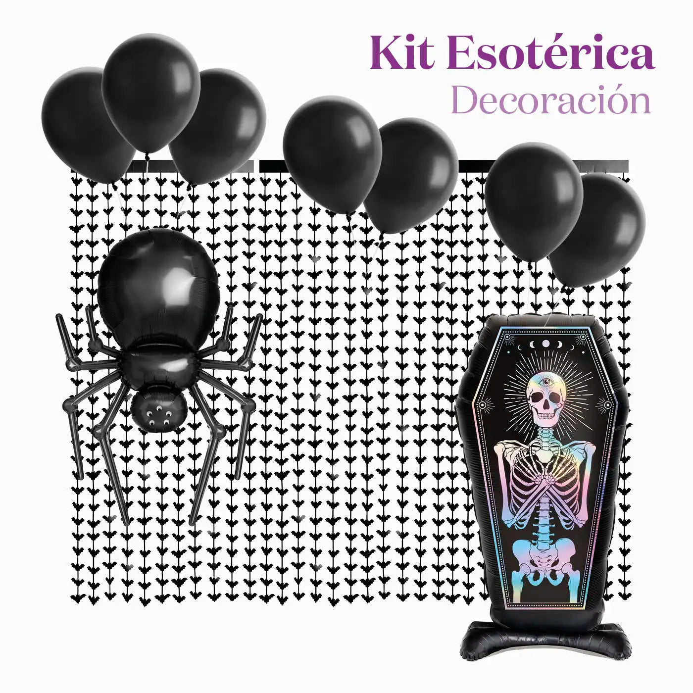 Kit de decoração de ambiente esotérico