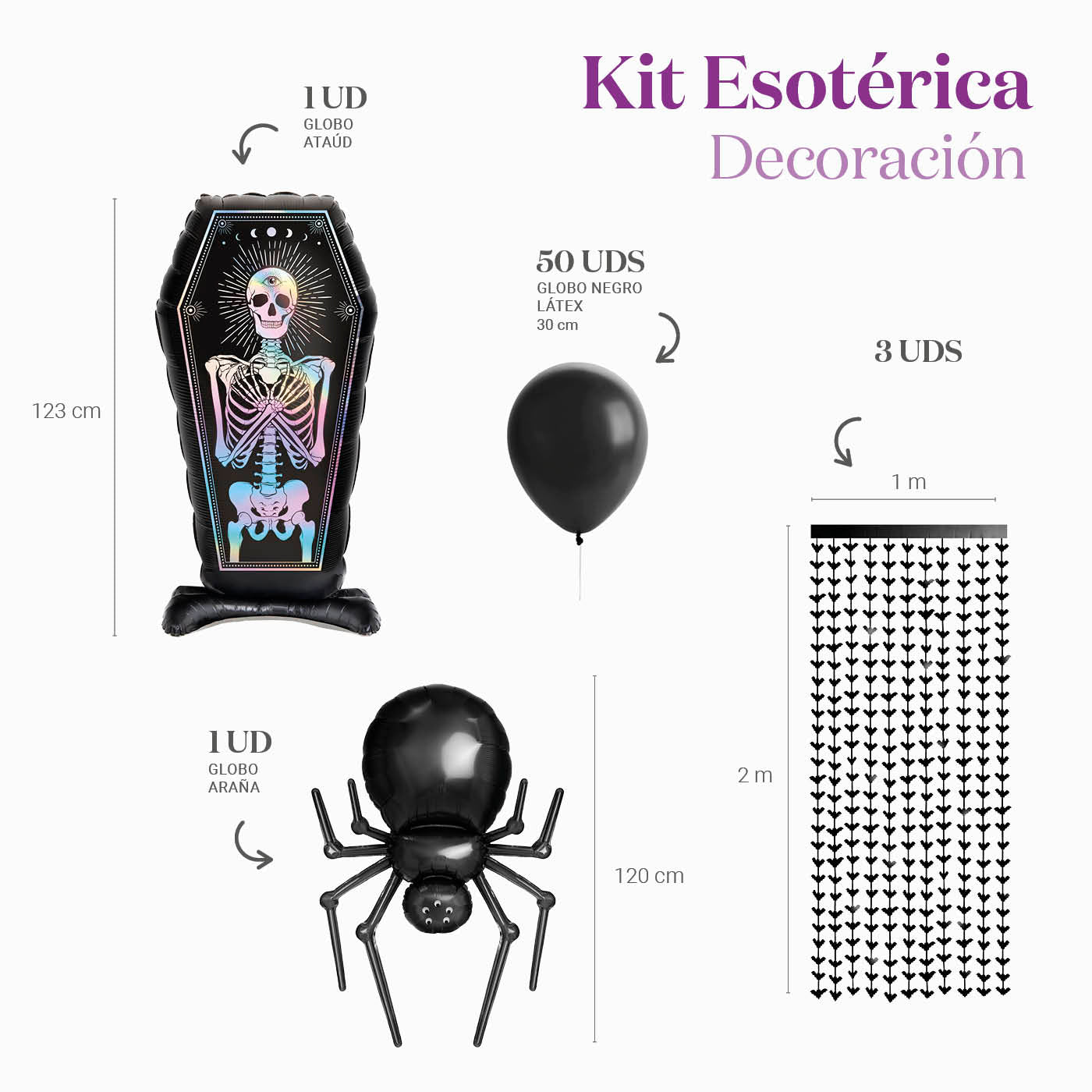 Kit Decoración Ambiente Esotérico