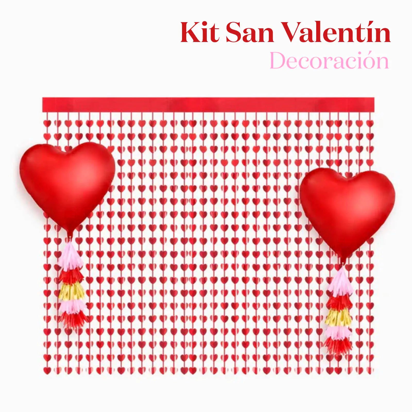 Deco Fotocall Kit San Valentín Herz