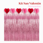 Kit déco San Valentine Guirnalda Rosa