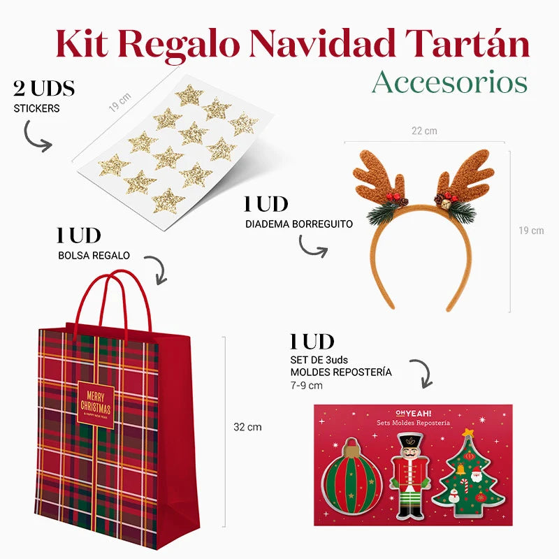 Regalo di regalo per borsa di Natale