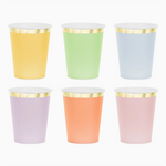 Vaso 220 cc Multicolor Pastel