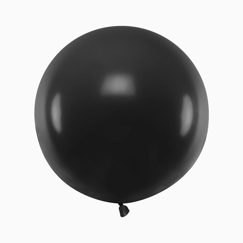 Globo Jumbo Látex XL 60 cm Negro