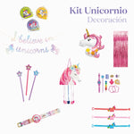 Kit Decoración Ambiente Unicornio