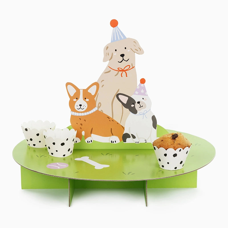 Stand Cup Cakes Perritos