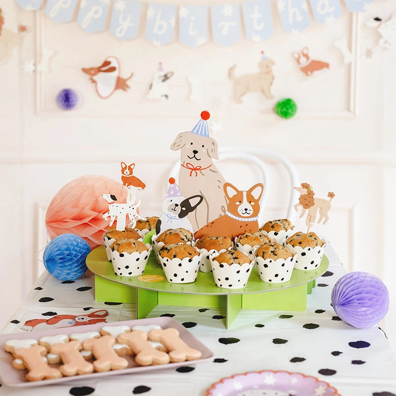 Stand Cup Cakes Perritos