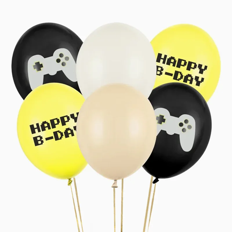 Set Latex Globe "Happy B+Day" Gamer