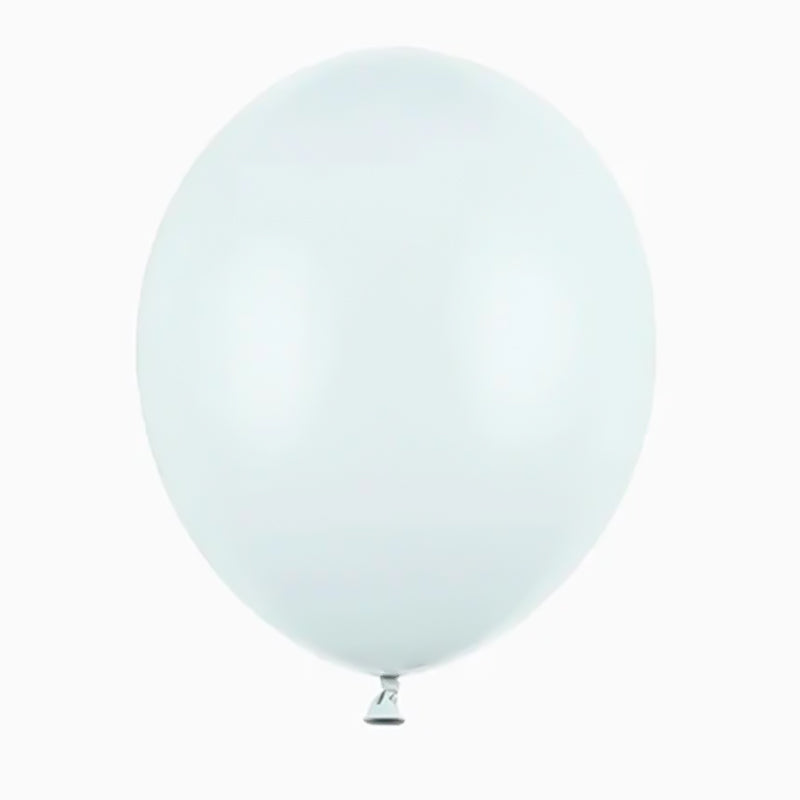 Globo Látex Pastel Azul Claro Brumoso