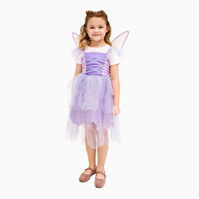 Fairy costume with wings, for child, size 116-128