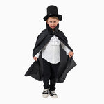 Costume des enfants en noir et blanc