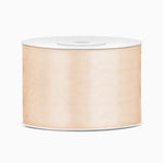 5 cm Creme Satin Tape