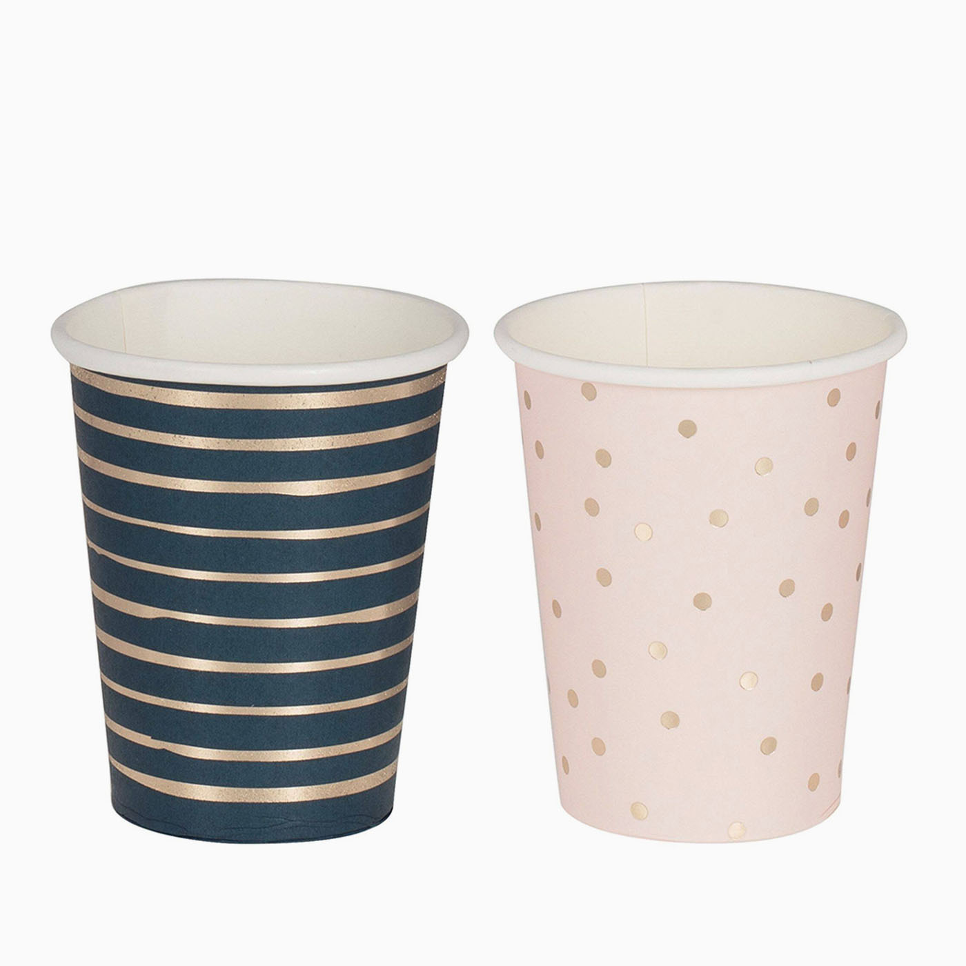 Vasos Rayas & Puntos Surtido / Pack 8 uds