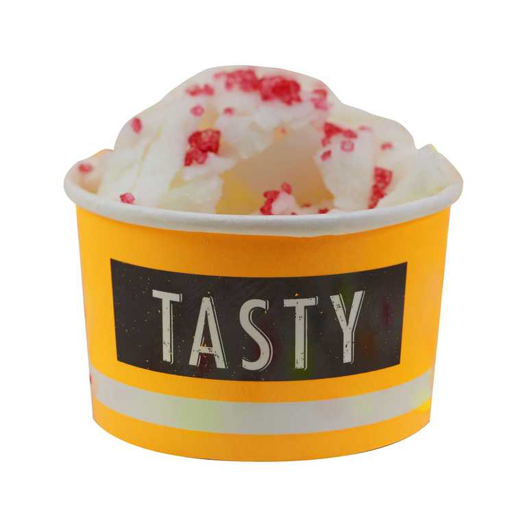 Eiscreme Tarrines "lecker" / Pack 8 Sie