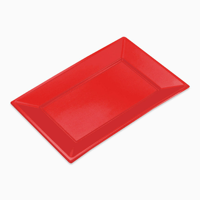 Vassoio rettangolare 33 x 22,5 cm rosso