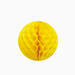 Bola Honeycomb Papel Amarillo