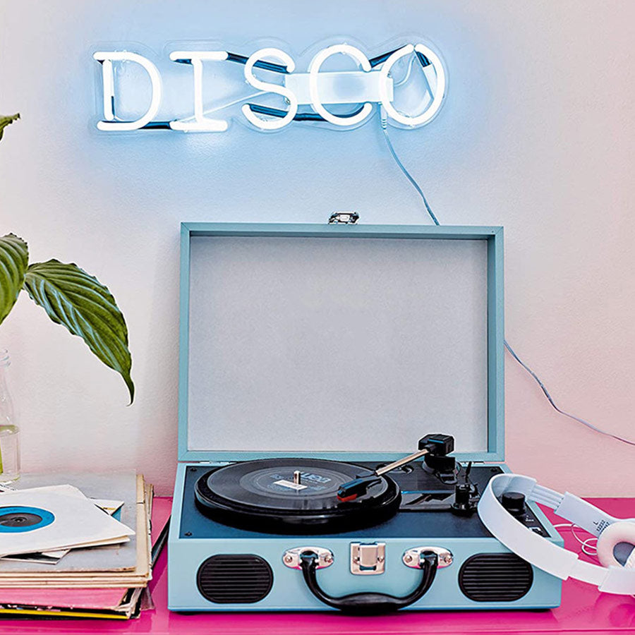 Neonzeichen "Disco"