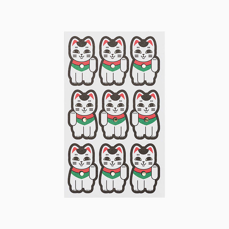 Japanese Cat Stickers