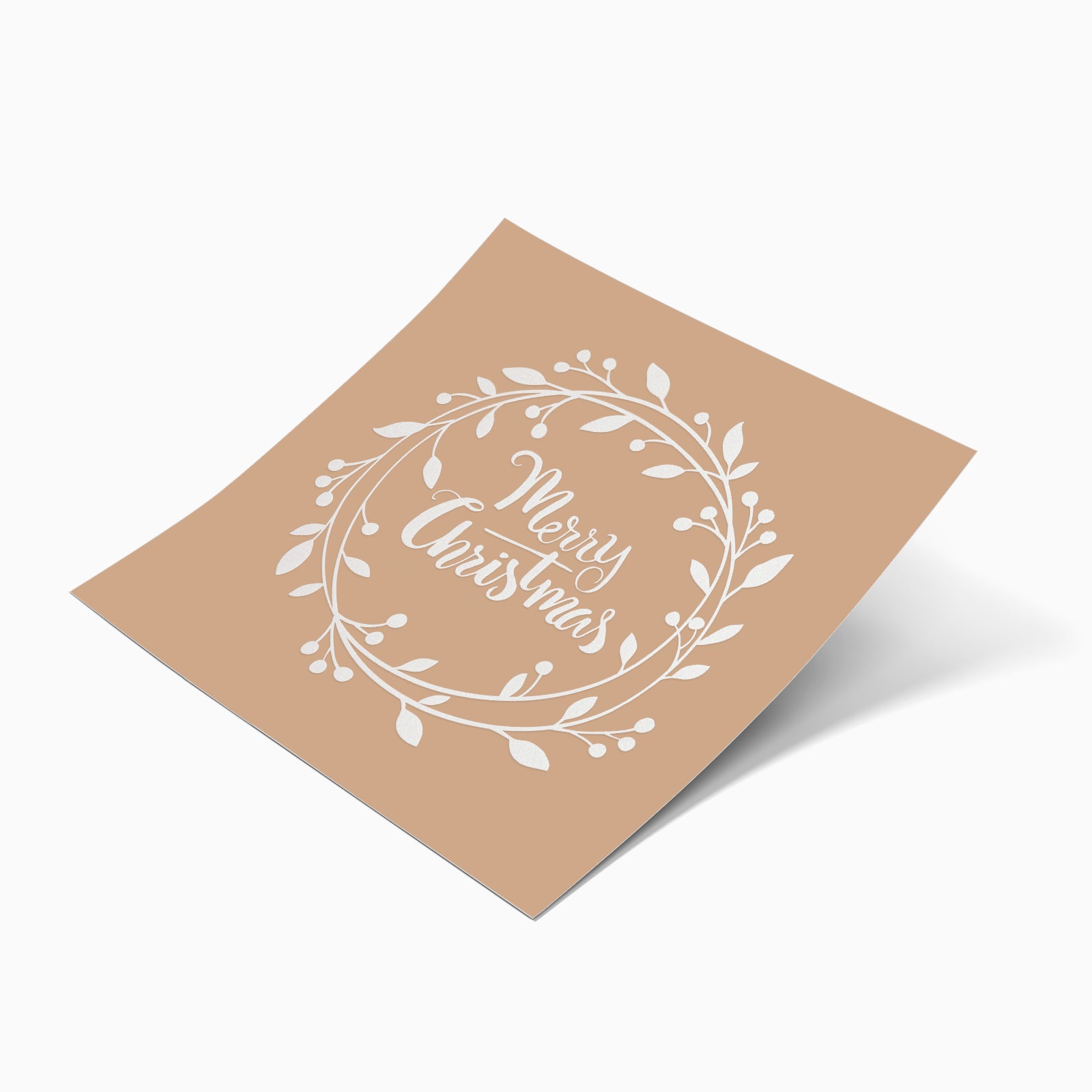 Christmas decorative sticker "Merry Christmas"