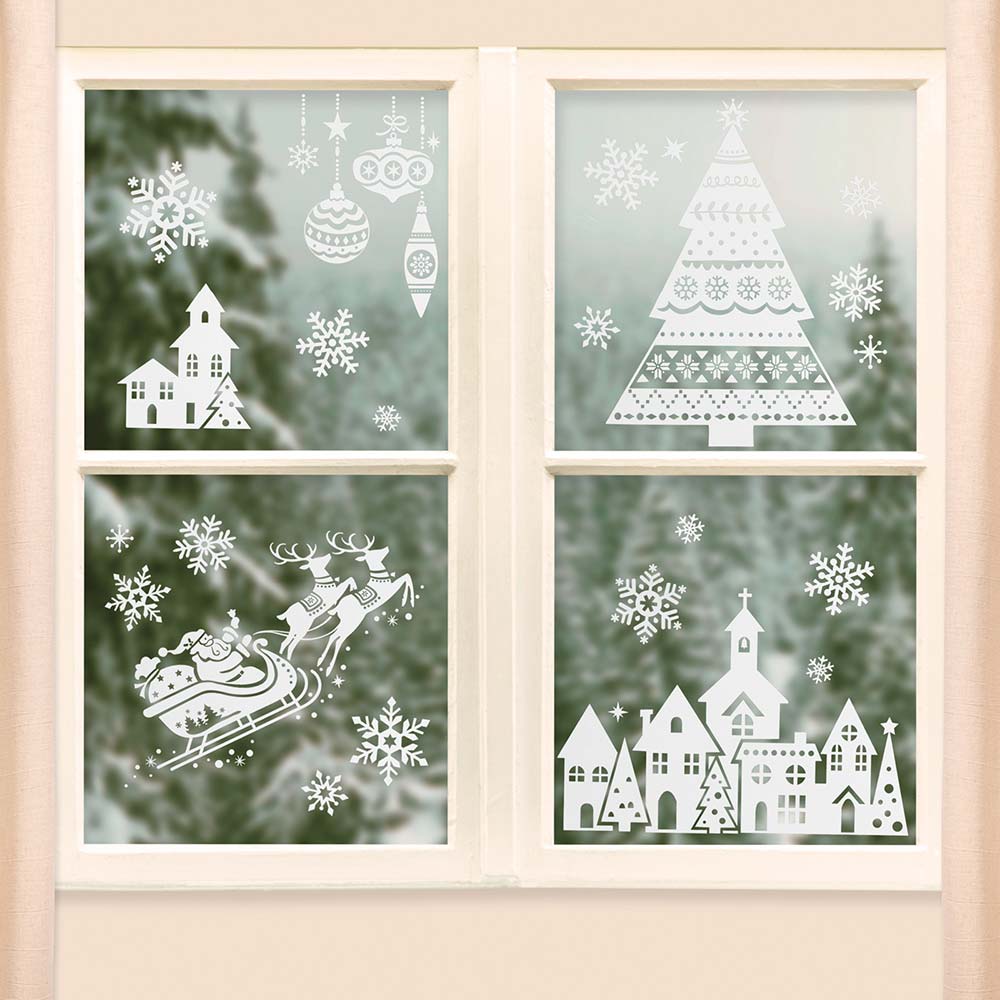 Christmas decorative stickers