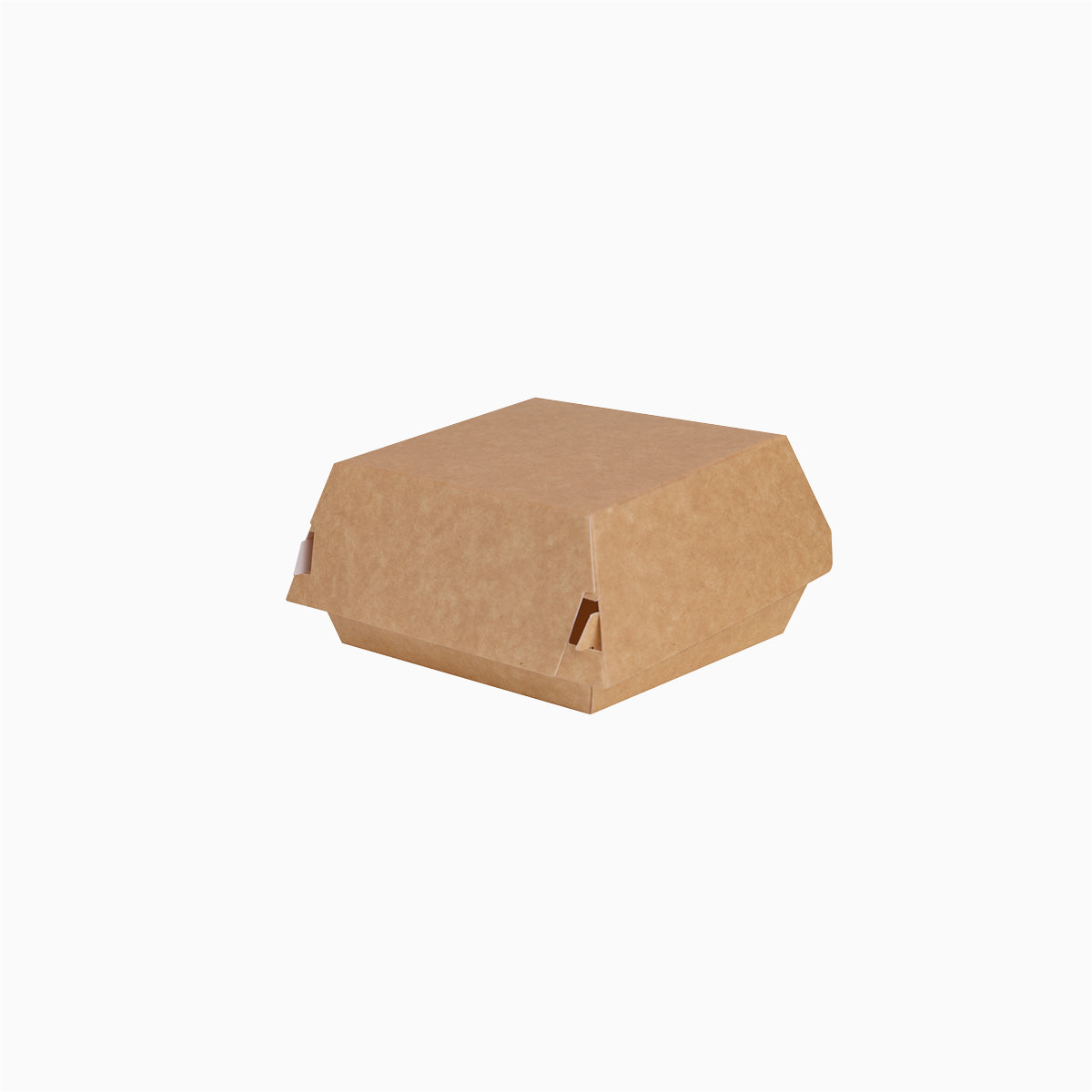 Small cardboard hamburger box