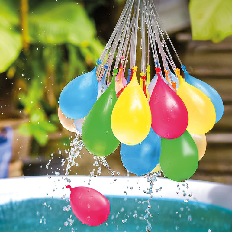 Water balloons with 2 dispensers