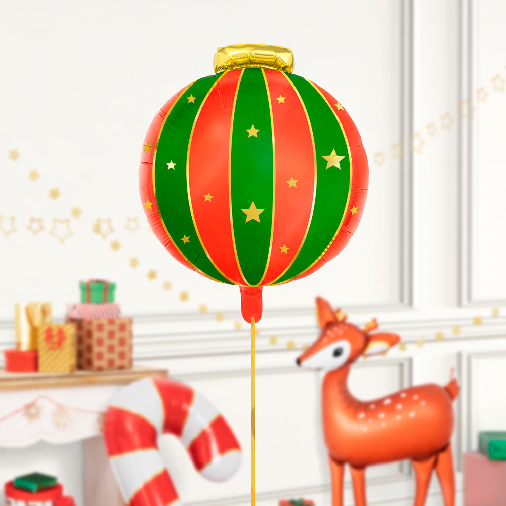 Weihnachtsfolienkugel Bola