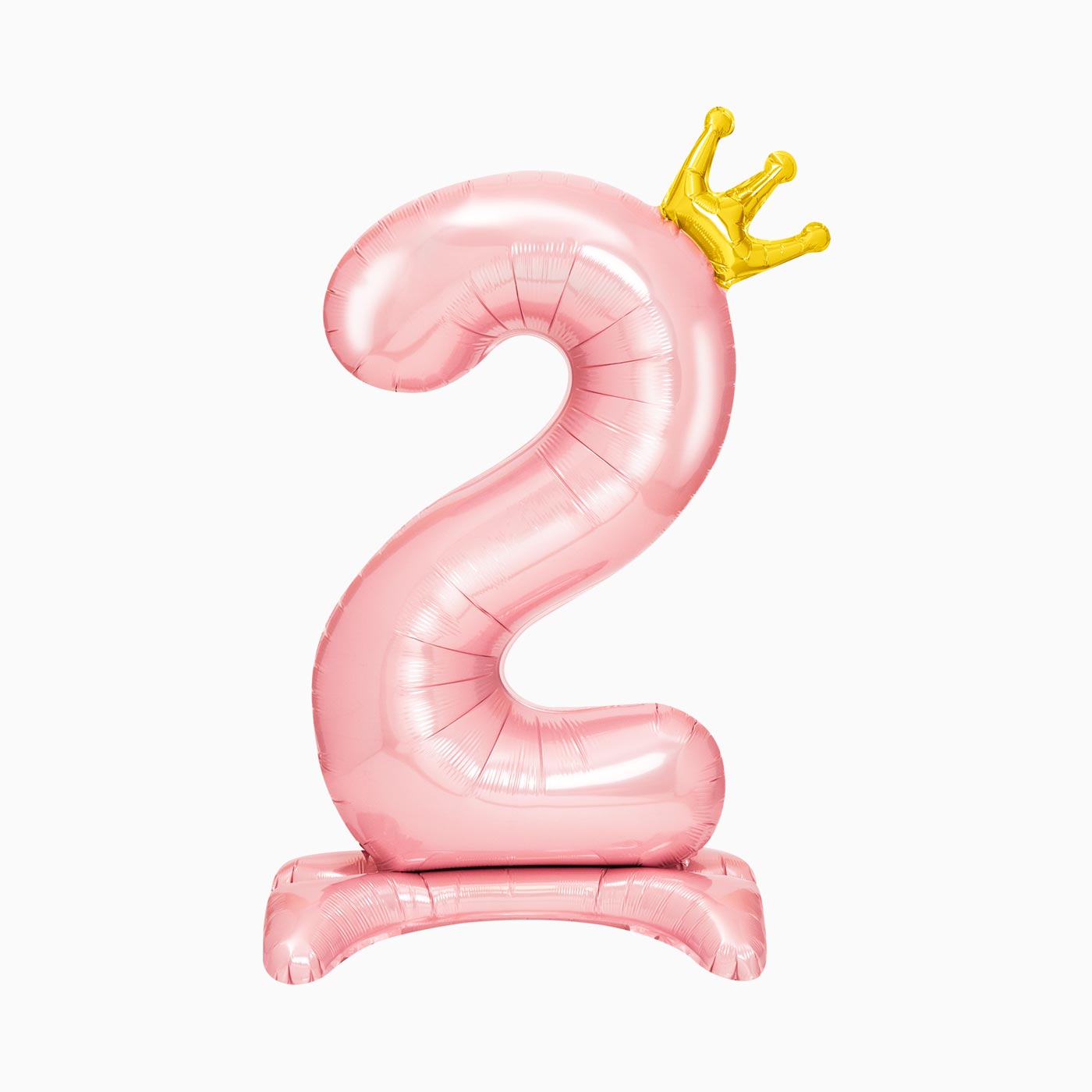 Base Basis number 2 Pastel pink crown (without helium)