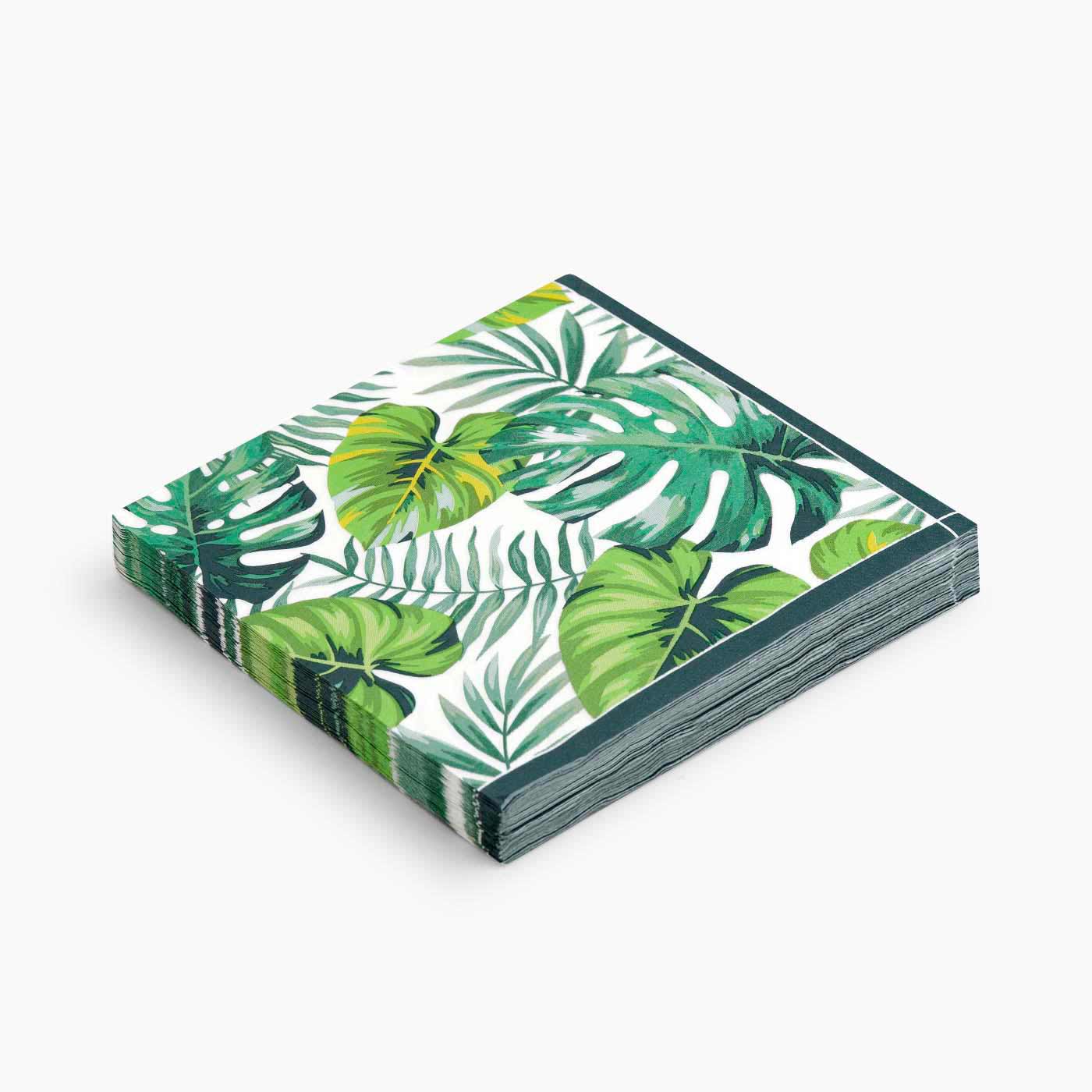 Servilletas Papel Doble Capa Tropical 33 x 33 cm Botanic