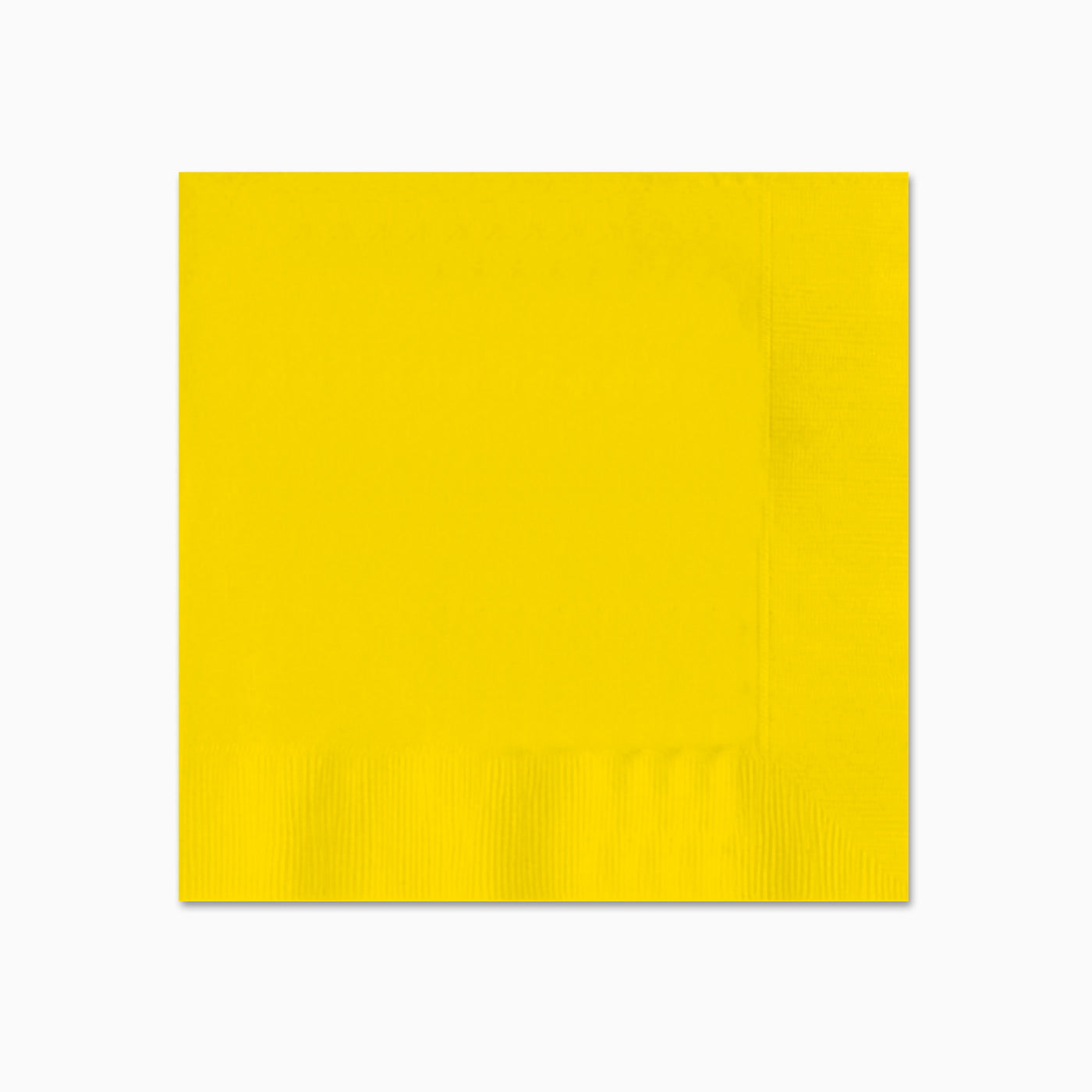 Yellow fluorine paper napkins