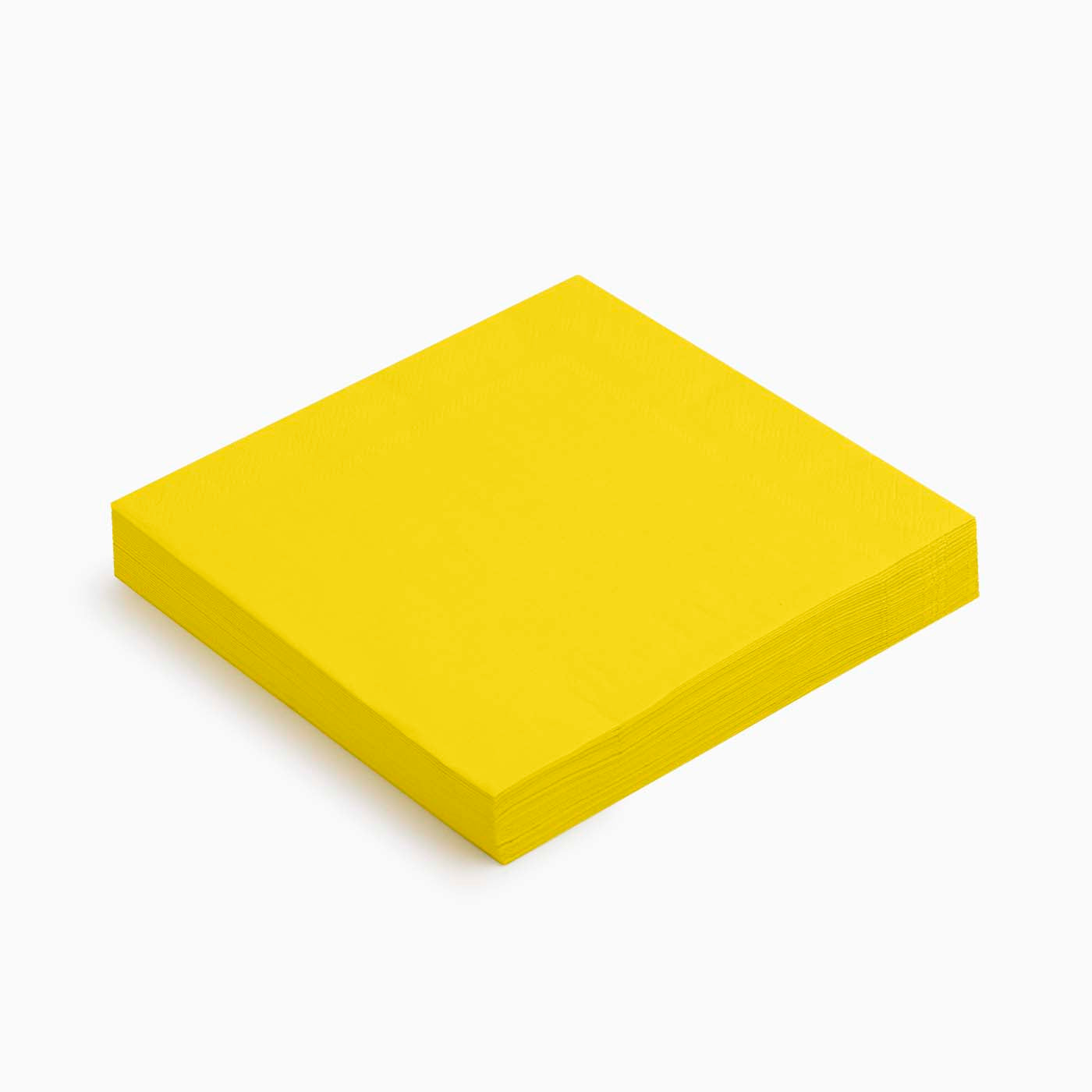 Yellow fluorine paper napkins