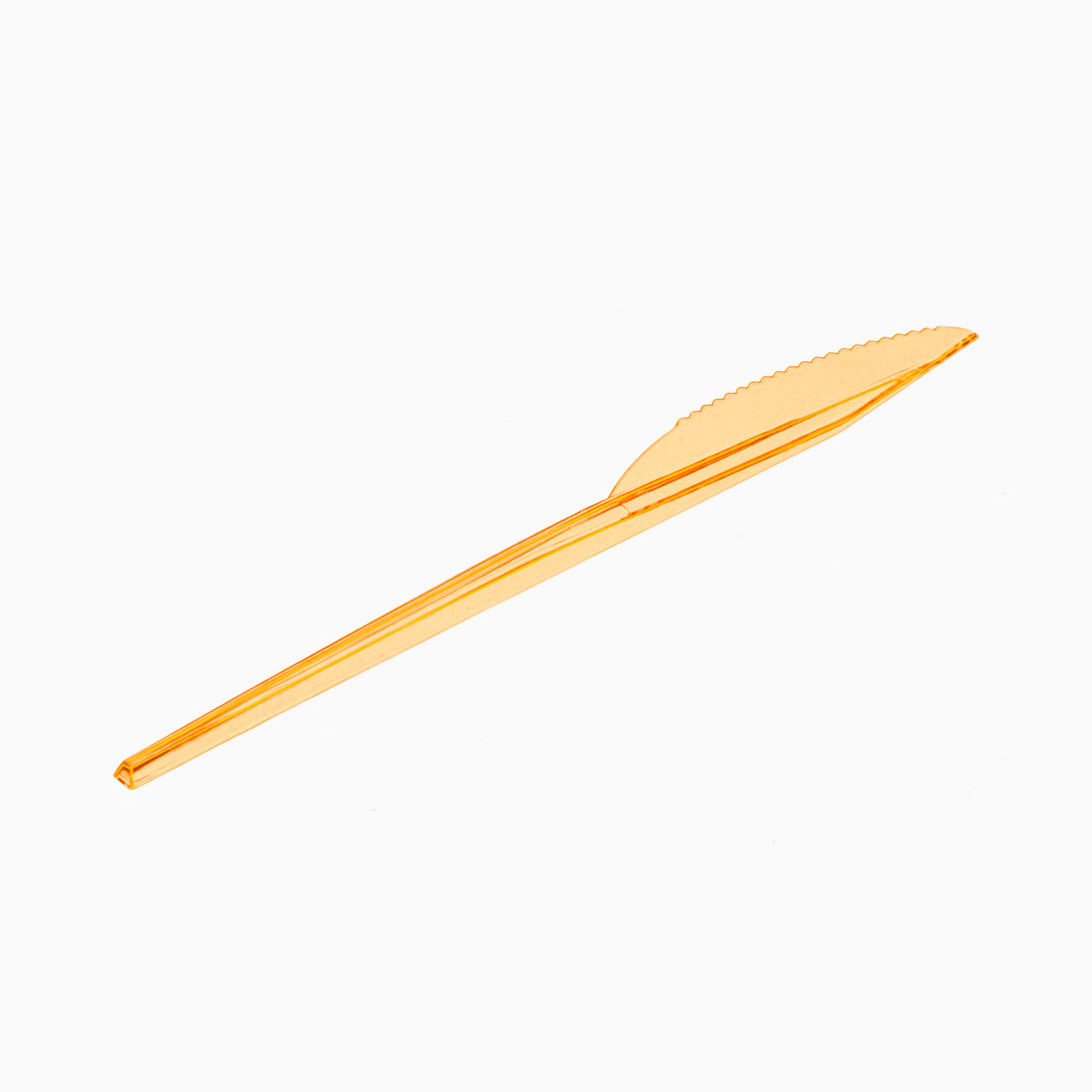 Fluorine plastic knife orange