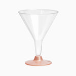 Roségold Cocktail Tasse / Pack 3 Einheiten