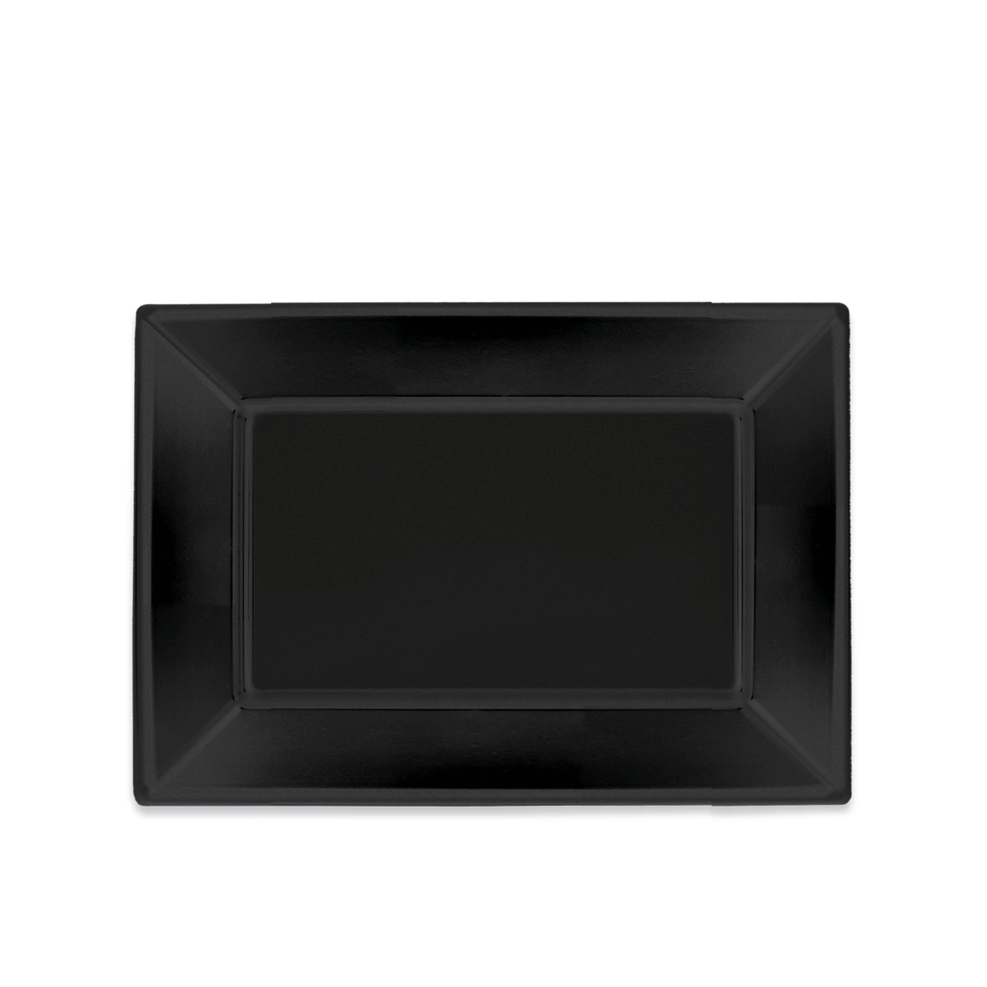 Bandeja Rectangular 33 x 22,5 cm Negro