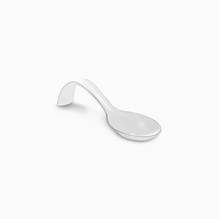 Transparent finger finger finger catering spoon