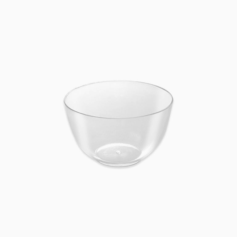 Round Bol Mini Finger Food Transparent