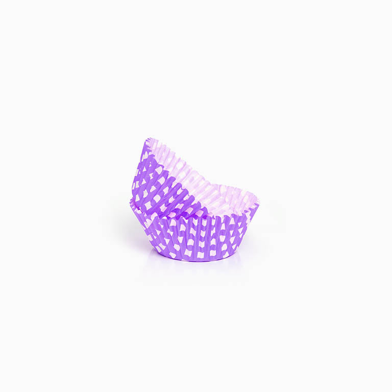 Round Bombón Mold Vichy Purple