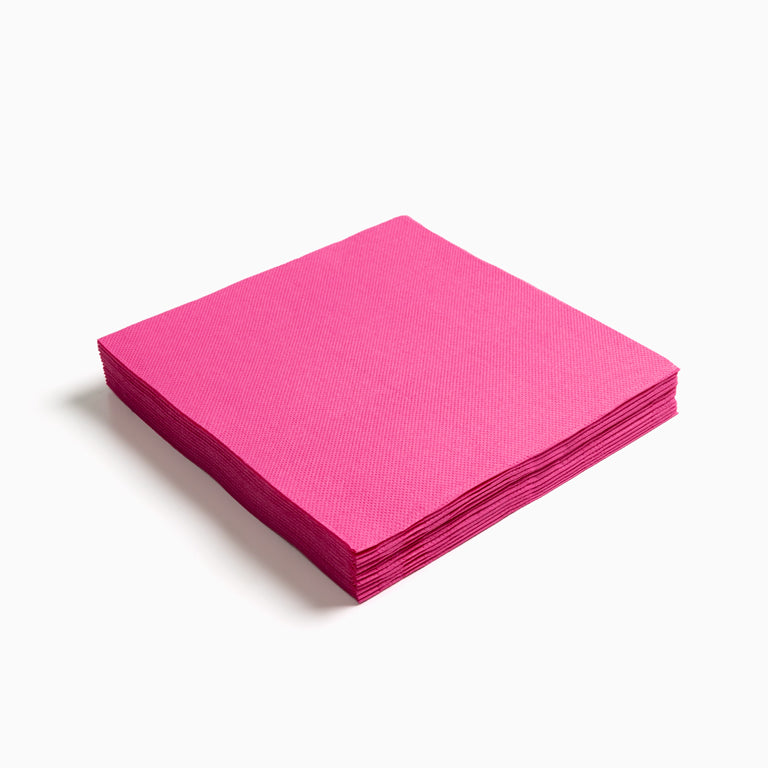 Servilletas Papel Premium 40x40 Rosa