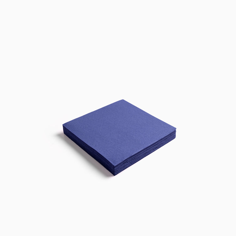 Squadre di carta premium 25x25 blu navy