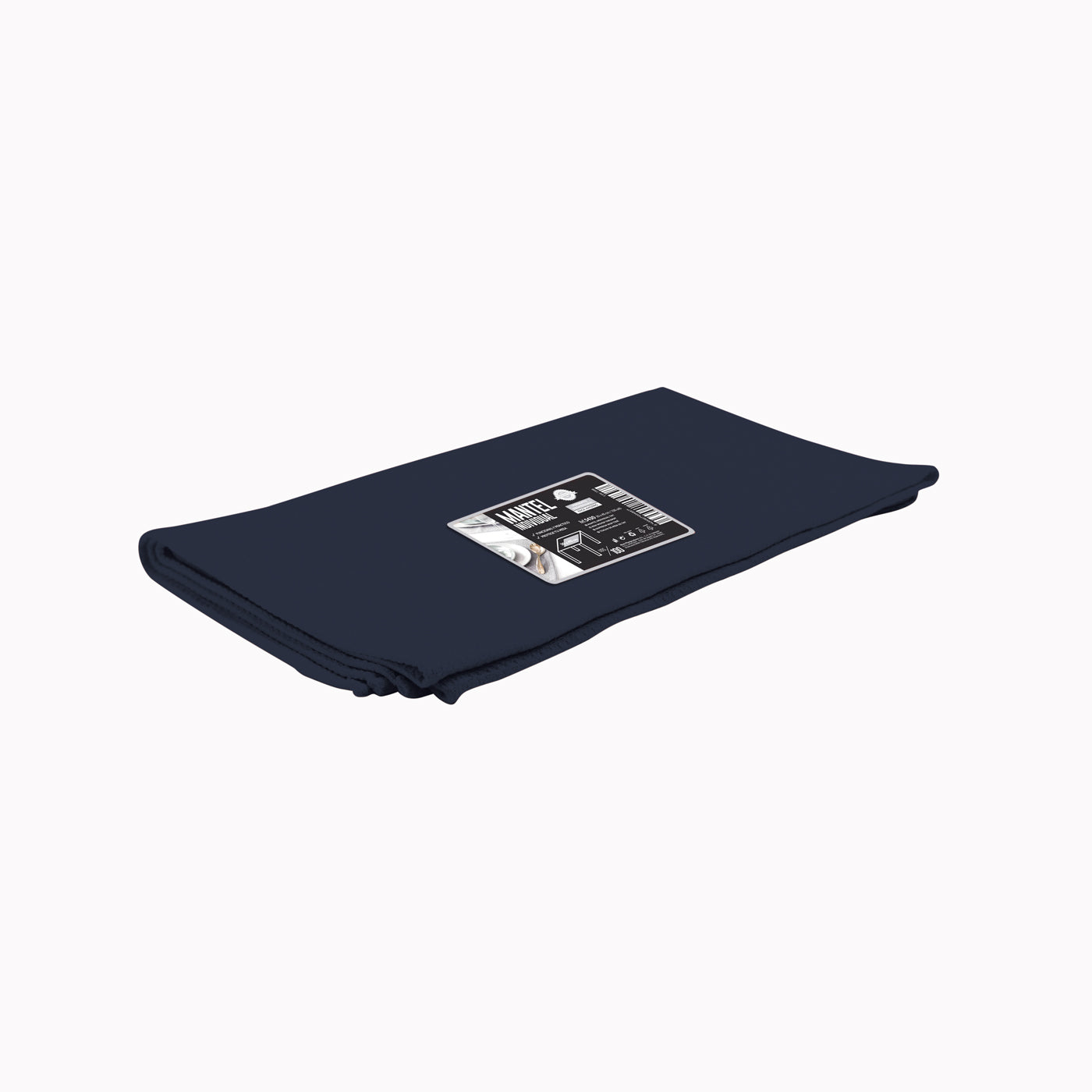 Square TNT tablecloth 1.20 x 1.20 m Navy blue