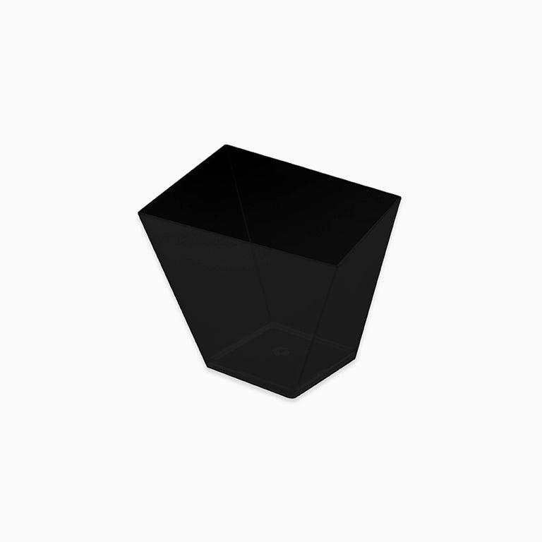 Square Bol Finger Food Black