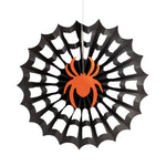 Fan di carta Black Spider di Halloween