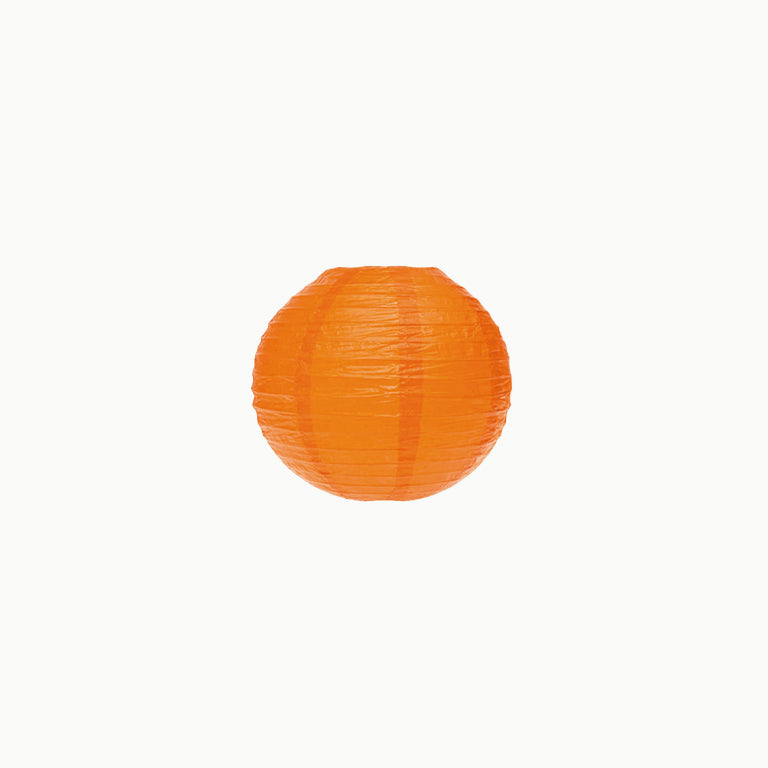 Lampe de sphère en papier supermini Ø20 cm orange