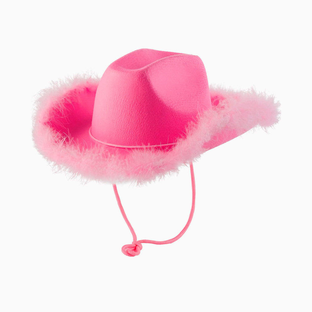 Sombrero Vaquera Despedida Rosa