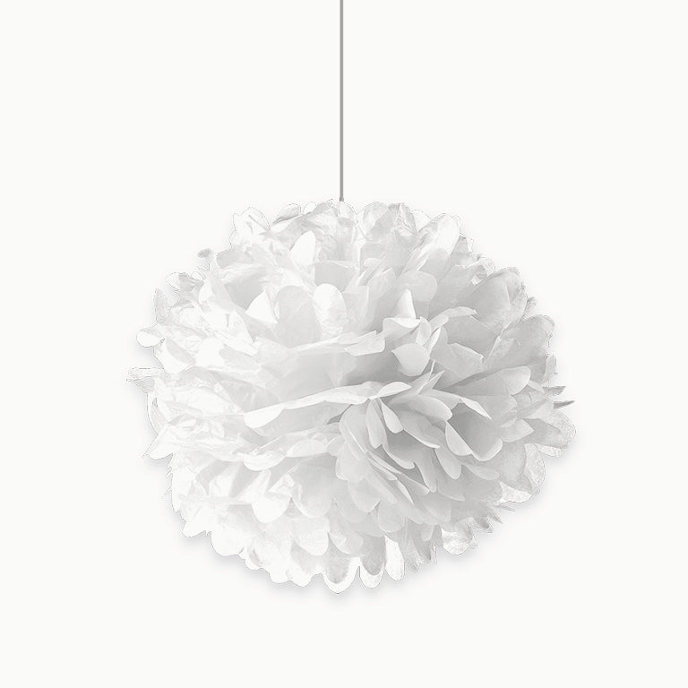 Pom Pom Big White Paper