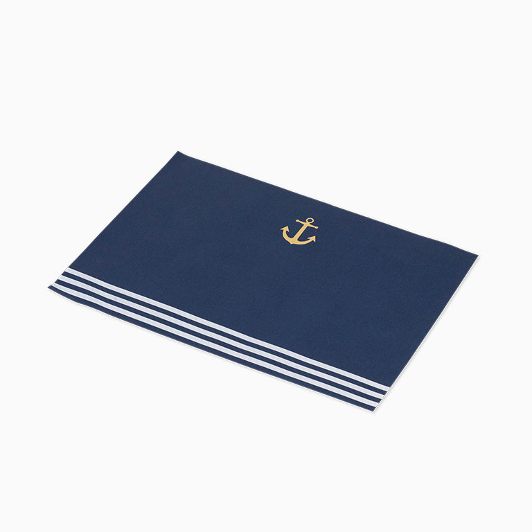 Individual sailors 38 x 27 cm navy blue