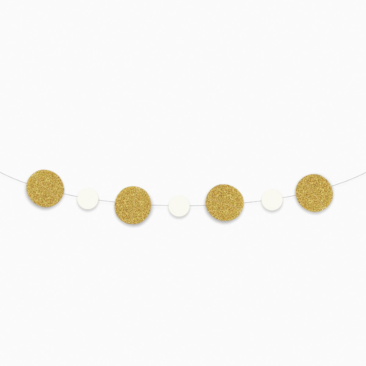 Guirnalda Paper Circle Gold