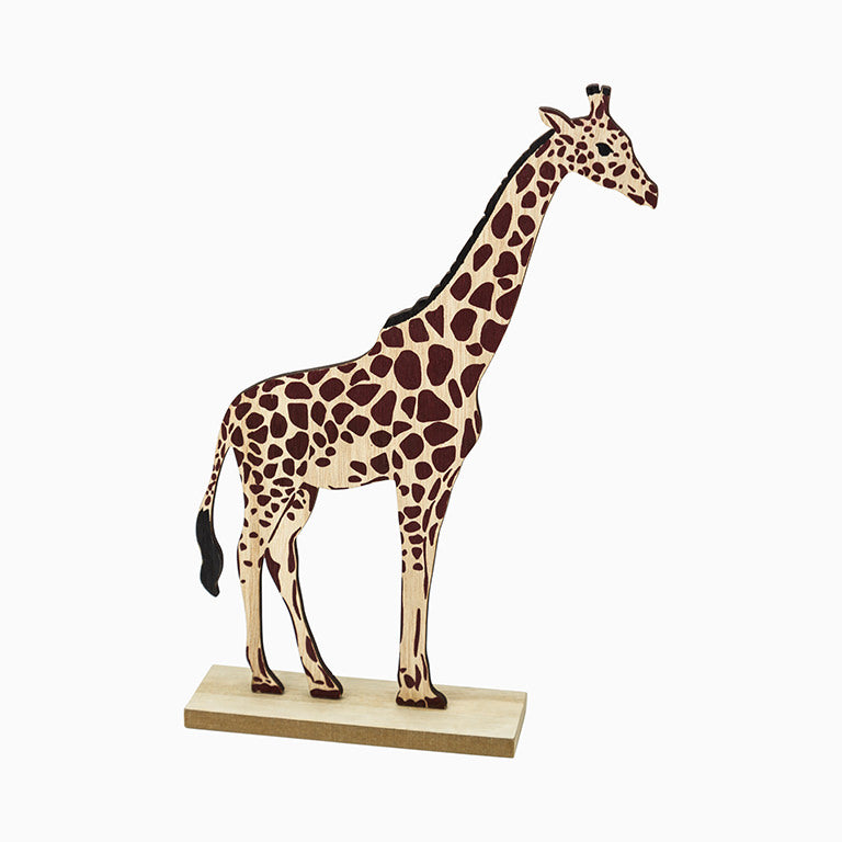 Holzdekorative Giraffe