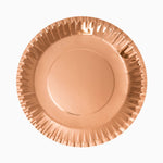 Metallic Round Cáno Cáno Platon Ø28 cm Roségold